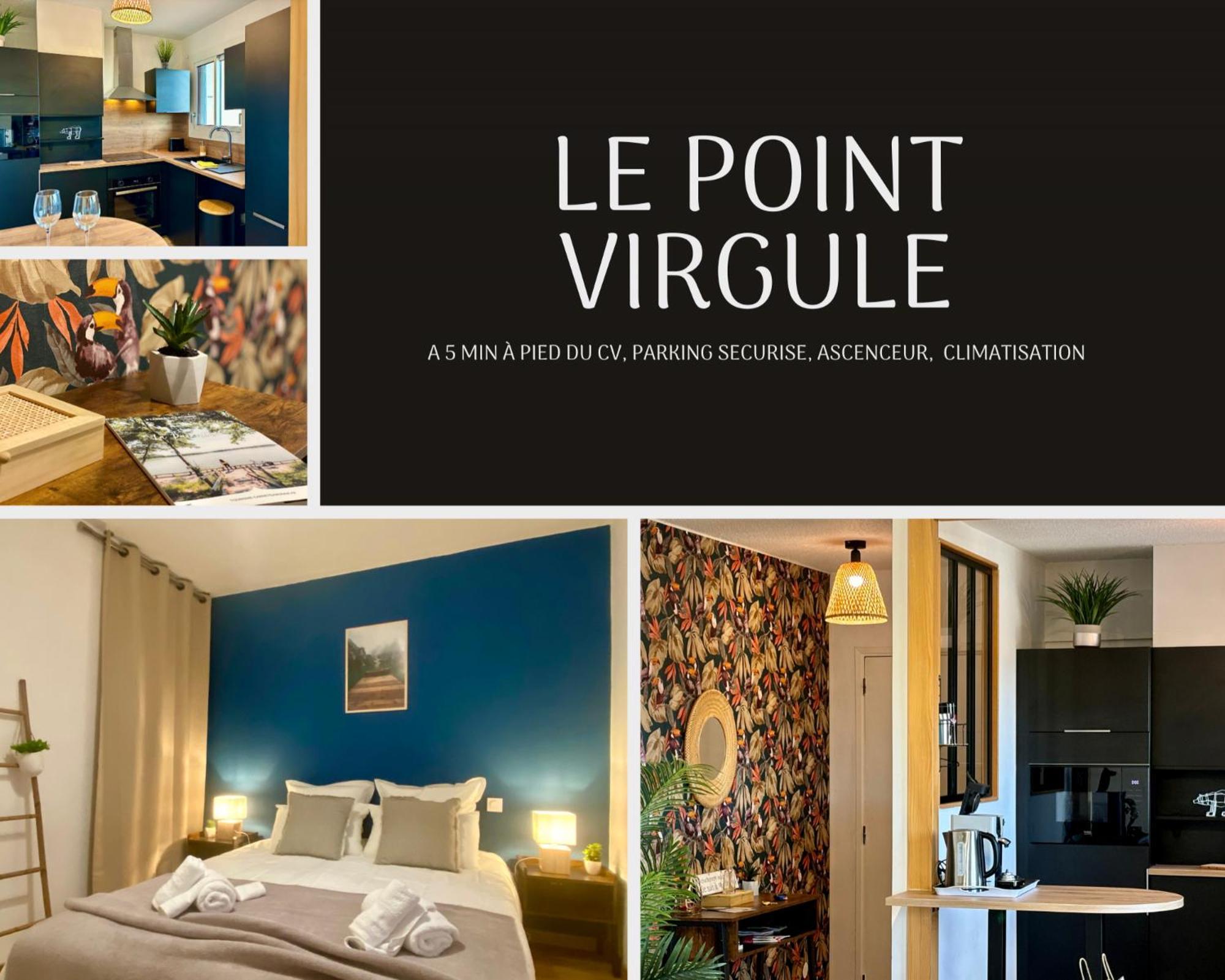 Le Point Virgule - Parking Prive - Climatisation Apartment Монтобан Екстериор снимка